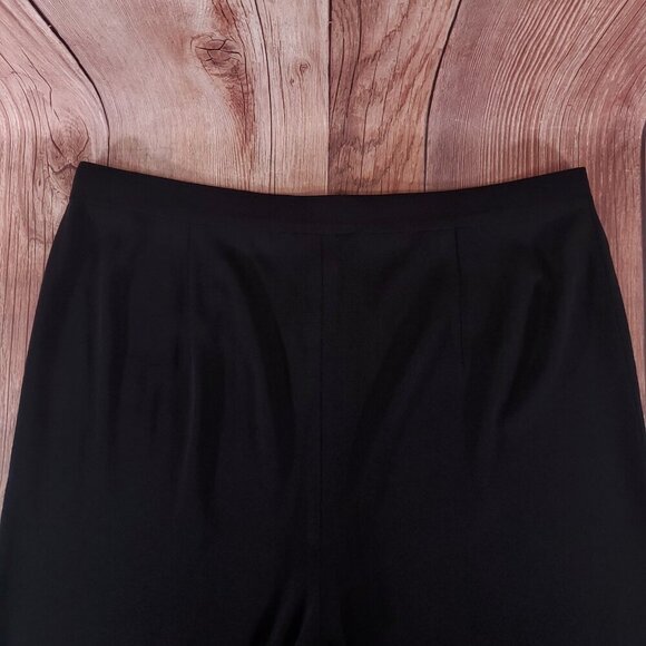 Exclusively Misook Womens Size 2X Black Straight Leg Stretch Knit Elastic Waist - Picture 7 of 10
